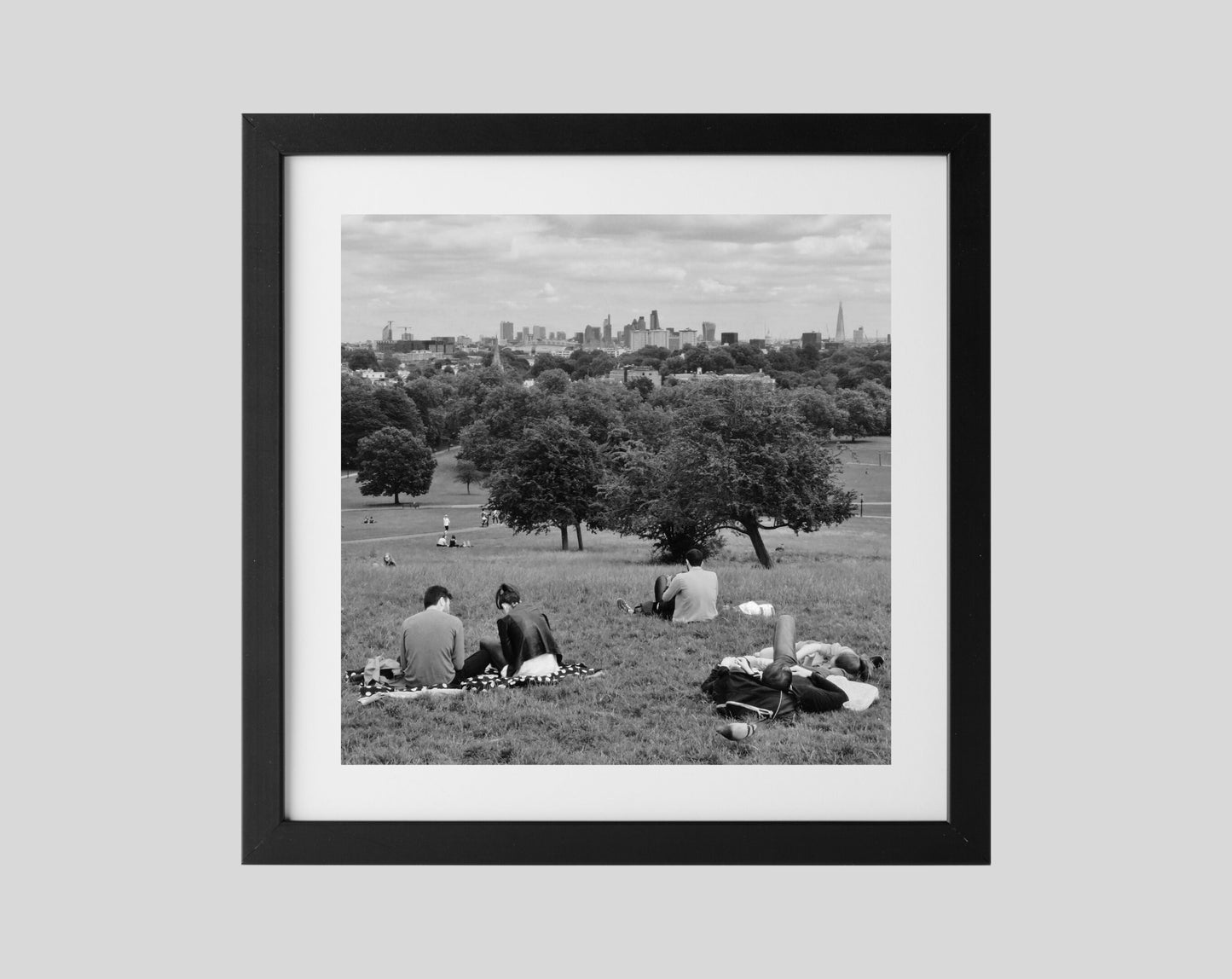 Primrose Hill Print Black And White London Photography