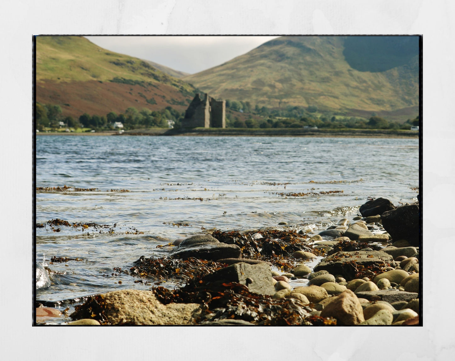 Isle of Arran Lochranza Castle Scotland Landscape Photography Poster