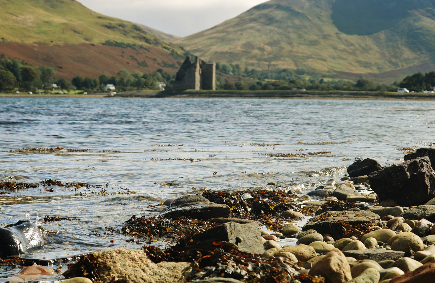 Isle of Arran Lochranza Castle Scotland Landscape Photography Poster