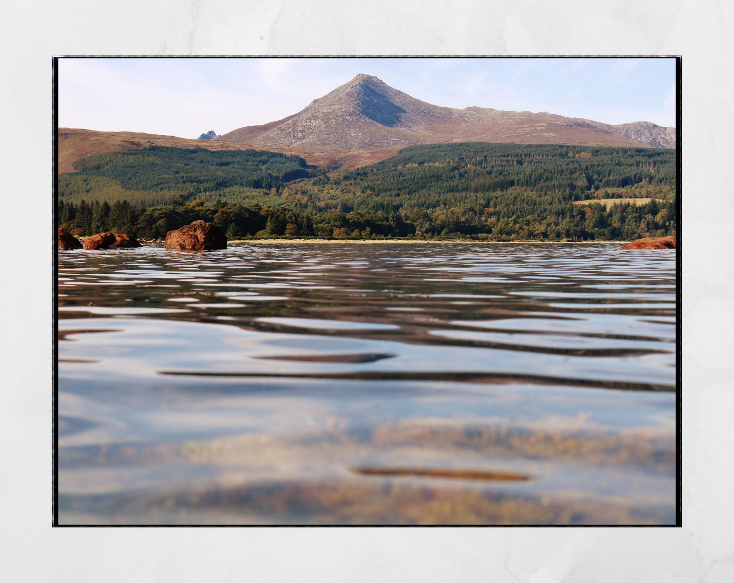 Isle of Arran Goatfell Scotland Landscape Photography Wall Print