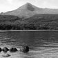Isle of Arran Goatfell Scotland Landscape Black And White Photography Art