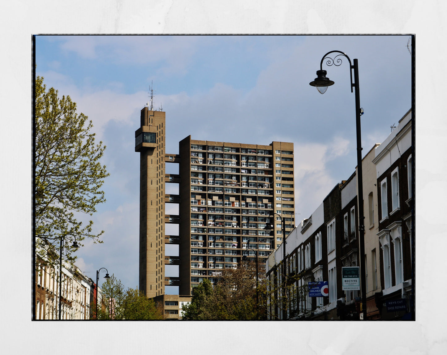 Trellick Tower Poster Brutalist Wall Art Notting Hill Print London Photography