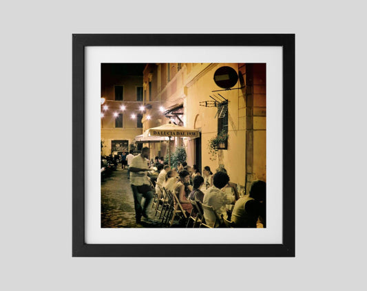 Trastevere Rome Photography Poster