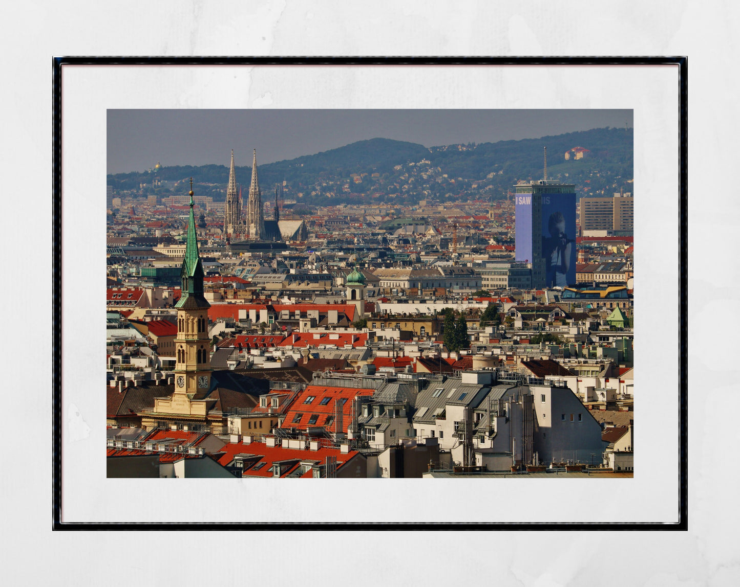 Vienna Skyline Photography Wall Art