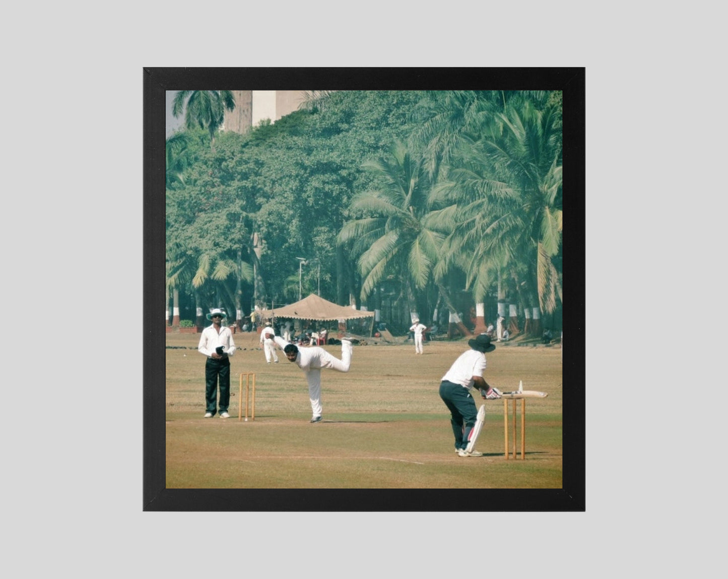 Mumbai India Cricket Poster