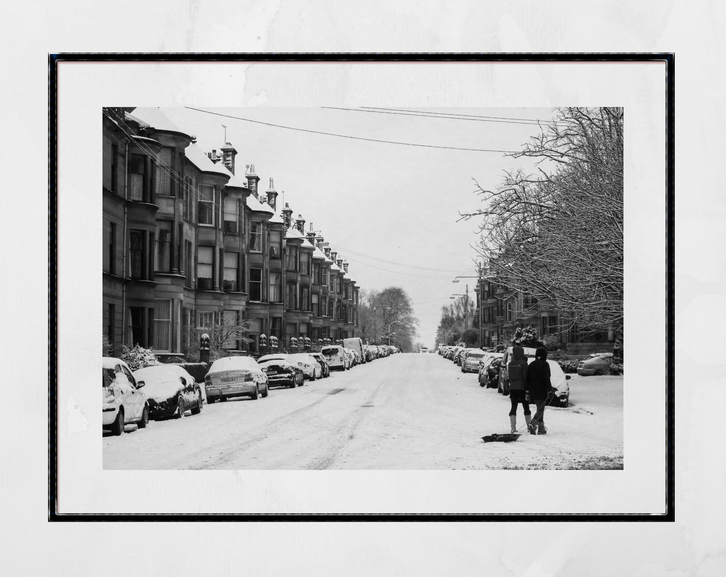 Glasgow Tenements Print Pollokshields Strathbungo Photography