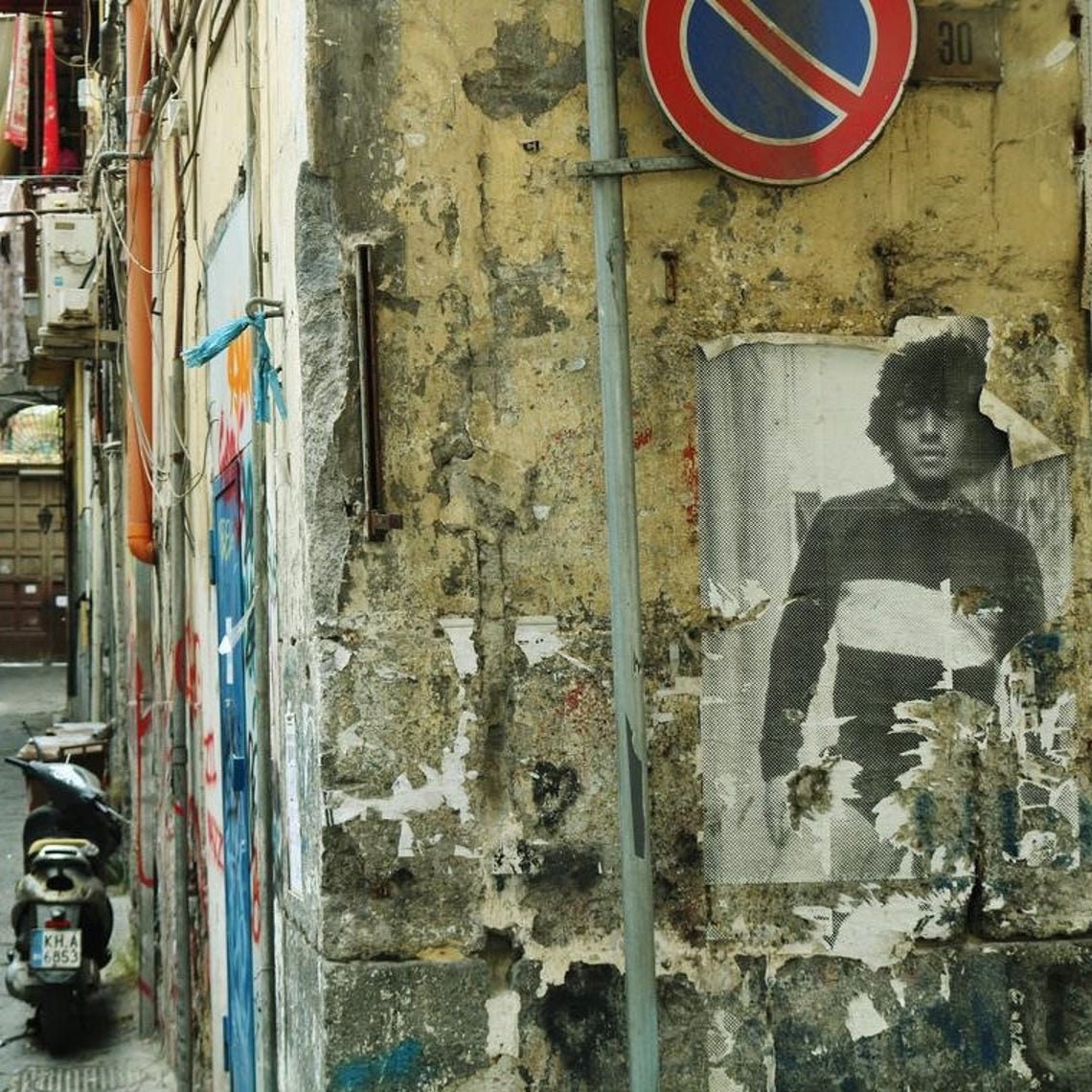 Maradona Naples Nine Gallery Wall Prints