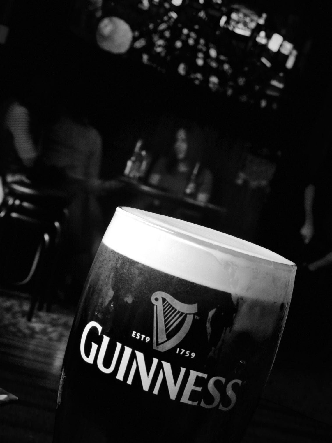 Dublin Irish Pub Black And White Photography Prints Gallery Wall Set Of Three