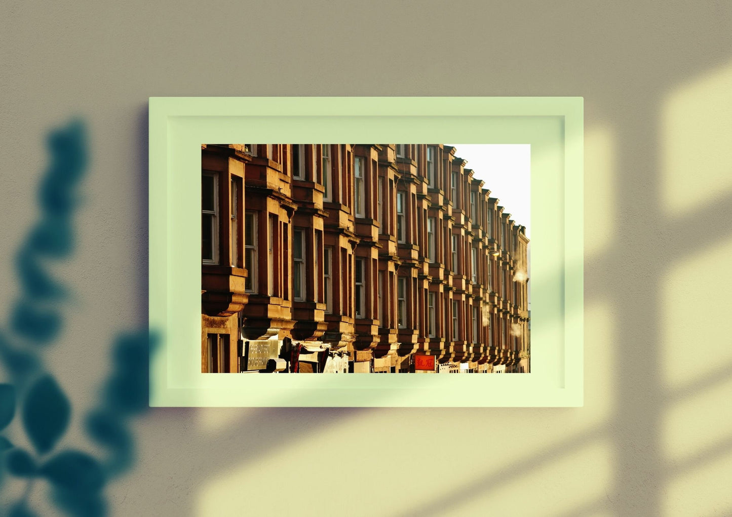 Glasgow Tenements Photography Print Duke Street Dennistoun Wall Art