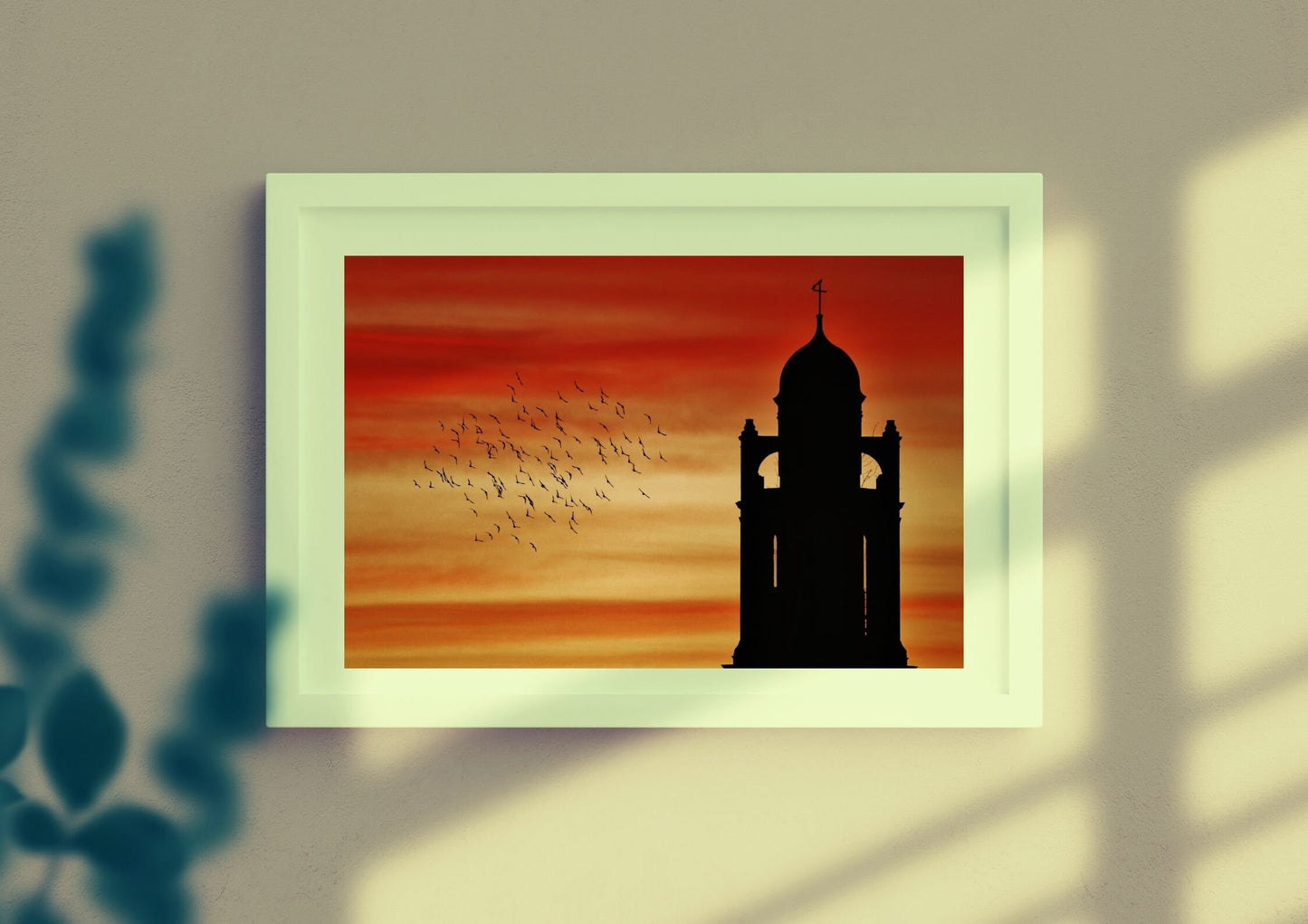 St Albert's Pollokshields Glasgow Sunset Photography Print