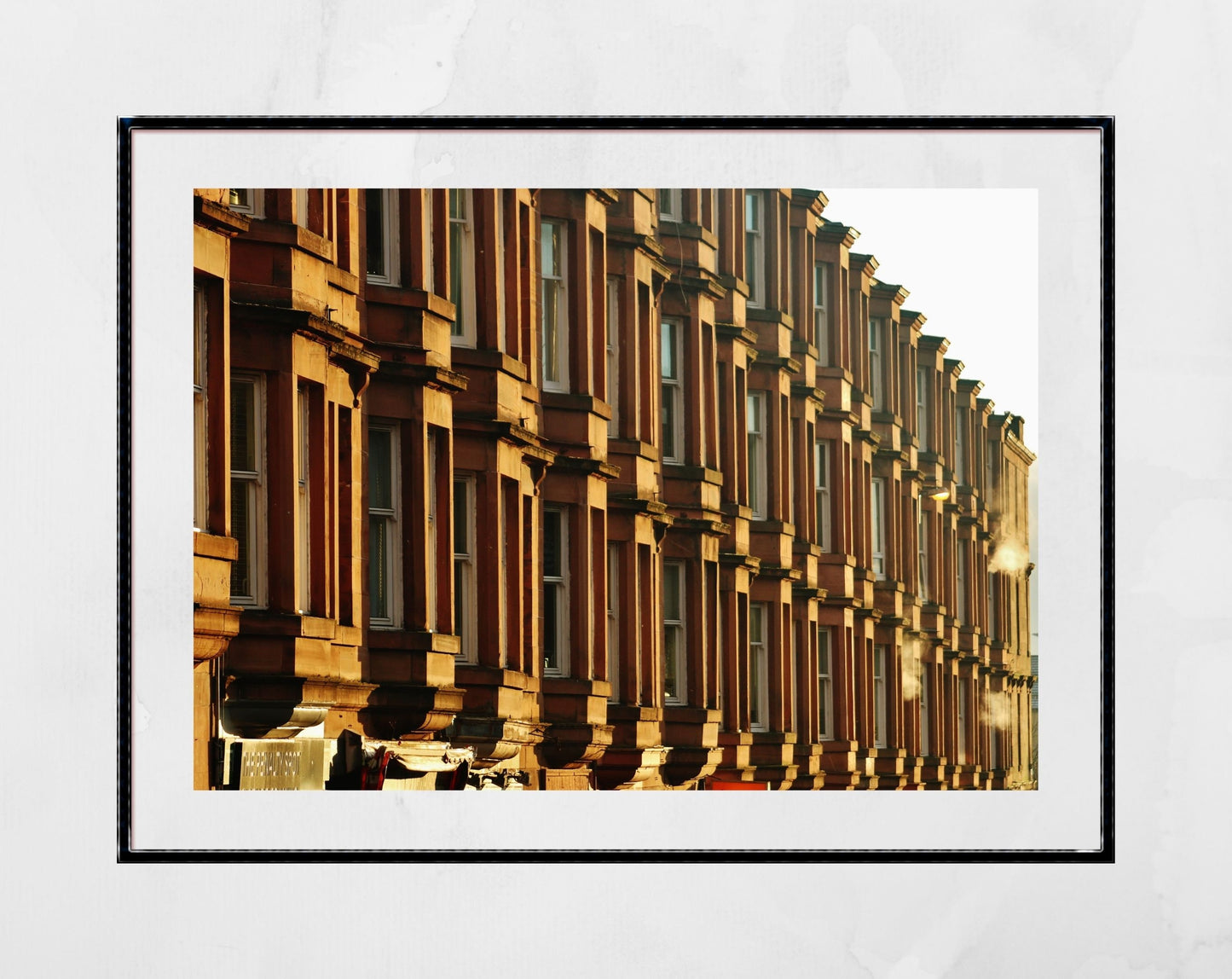 Glasgow Tenements Photography Print Duke Street Dennistoun Wall Art