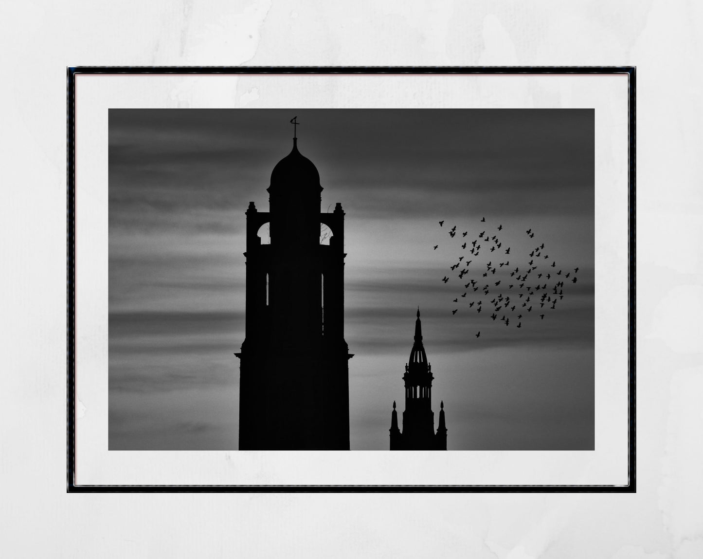 Pollokshields Glasgow Black And White Photography Print