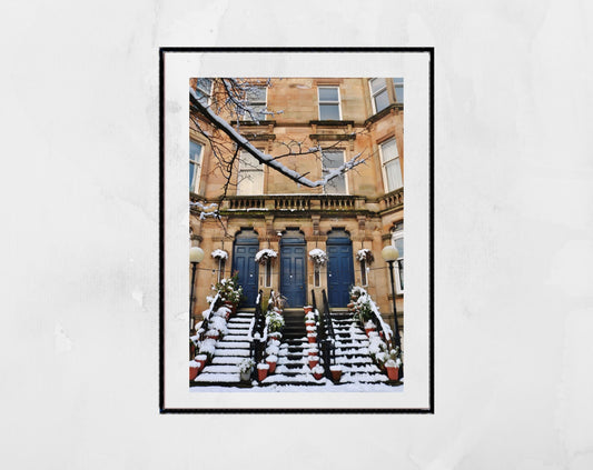 Queen's Drive Glasgow Tenements Photography Print