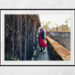 Brutalist Wall Art Abandoned Photography Colourful Woman Print