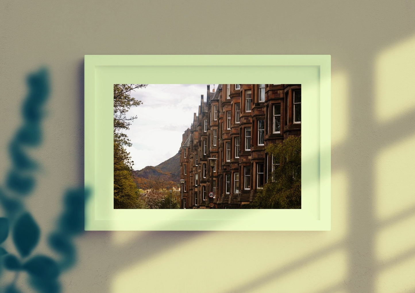 Marchmont Edinburgh Tenements Photography Print