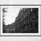Marchmont Edinburgh Tenements Black And White Photography Print