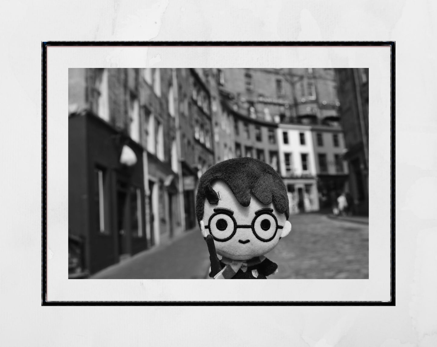 Harry Potter Print Diagon Alley Wall Art Edinburgh Black And White Photography