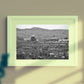Edinburgh University Black And White Photography Print