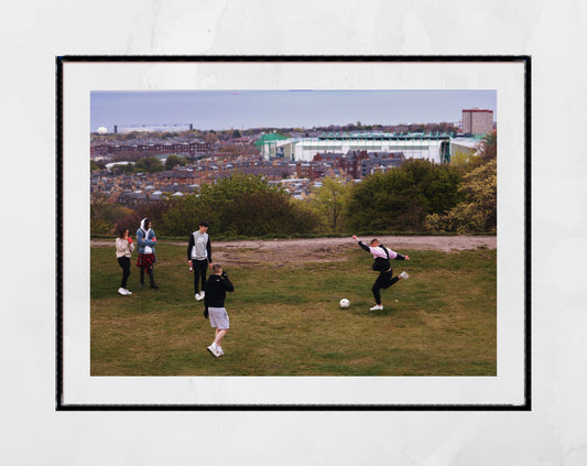 Football Print Hibernian FC Edinburgh Photography