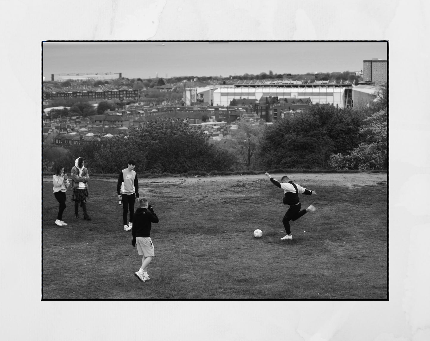 Football Print Hibernian FC Edinburgh Photography