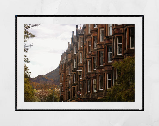 Marchmont Edinburgh Tenements Photography Print