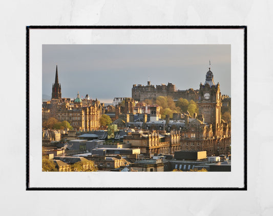 Edinburgh Skyline Photography Print