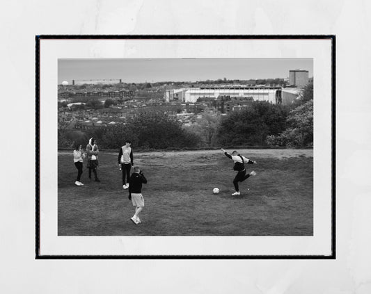 Football Print Hibernian FC Edinburgh Photography