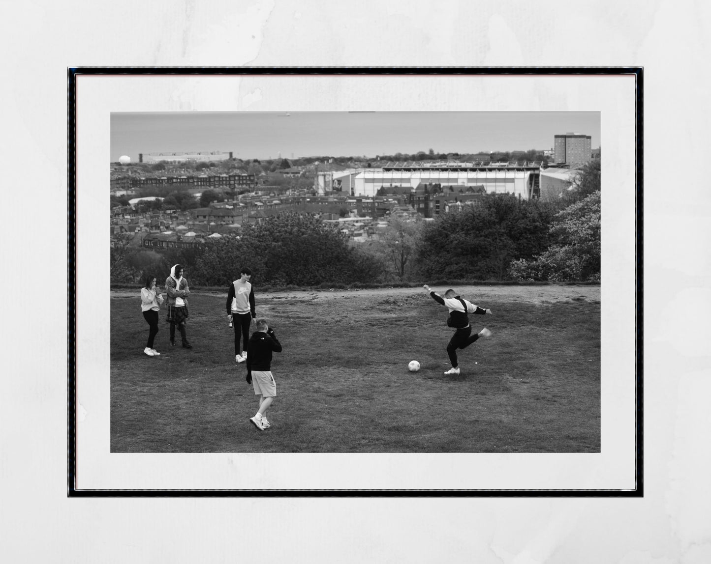 Football Print Hibernian FC Edinburgh Photography