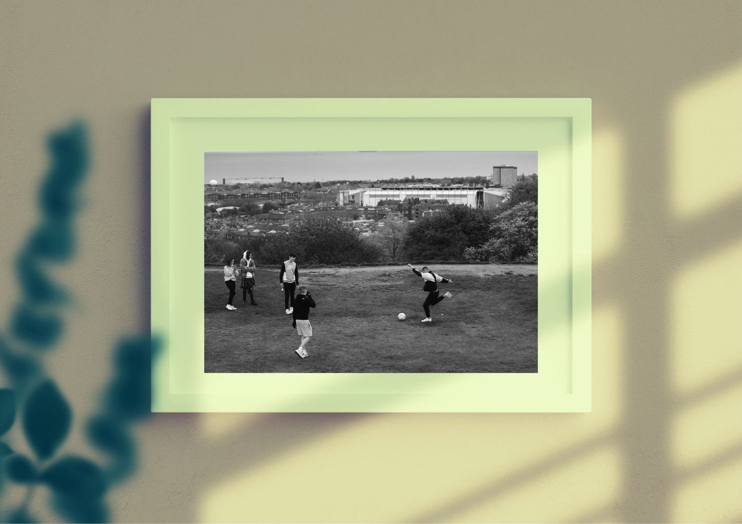 Football Print Hibernian FC Edinburgh Photography