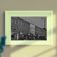 Finsbury Park Blackstock Road London Black And White Photography Print