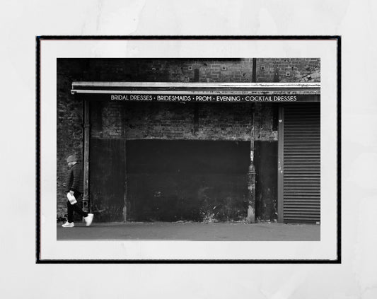 London Urban Black and White Photography Print