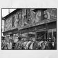 Brighton Black And White Photography Market Print