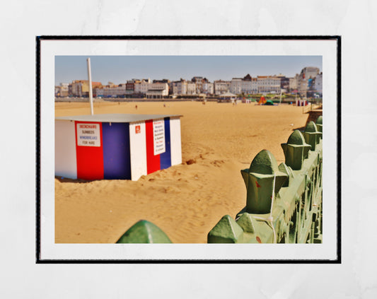 Margate Beach Hut Photography Wall Art